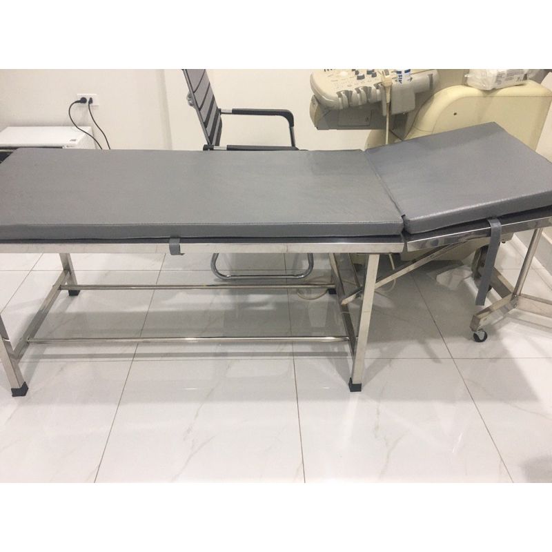 Bàn khám bệnh inox chuẩn y tế, bảo hành 1 năm