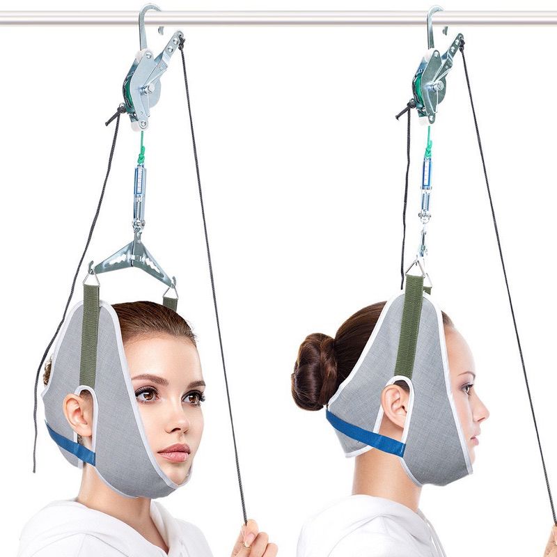 Dụng cụ kéo giãn đốt sống cổ tại nhà Lucky chính hãng