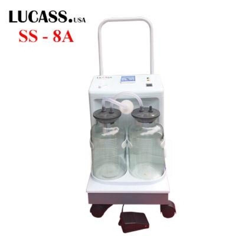 Máy hút dịch 2 bình Lucass Ss-8a