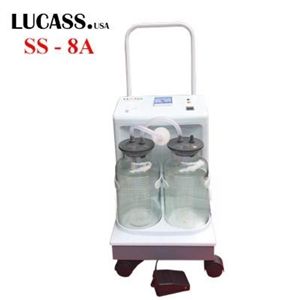 Máy hút dịch 2 bình Lucass Ss-8a