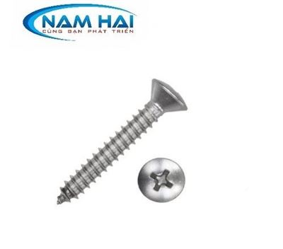 VÍT GỖ ĐẦU Ô VAN (OVAL) INOX DIN 7983 C