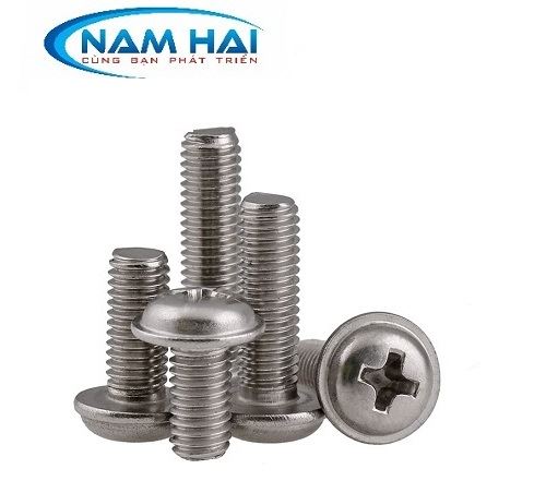 VÍT PAKE ĐẦU TRÒN LIỀN LONG ĐEN GB9074.5