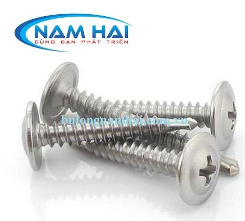 VÍT INOX TỰ KHOAN ĐẦU DÙ, DIN 7504T