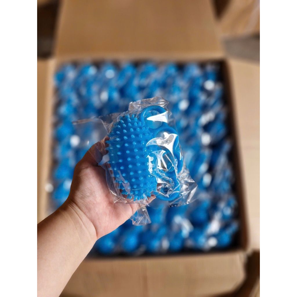 Bóng gai tập tay có xỏ ngón phục hồi chức năng